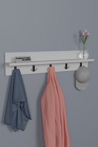 Portmanto Duvar Askılığı Antre Hol Askılık Beyaz Diğer