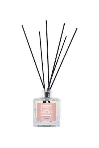 Bambu Çubuklu Oda Kokusu Beyaz Sabun Diffuser 120 Ml Adaçayı