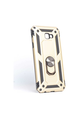 Samsung Uyumlu Galaxy J4 Plus Kılıf Zore Vega Kapak Gold