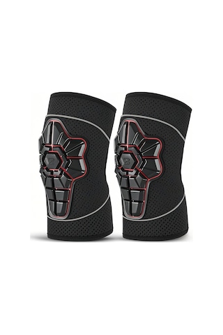 Geeksen Çocuklar İçin Bisiklet, Paten Ve Kaykay Korumalı Dizlik - Rahat Ve Güvenli Siyah