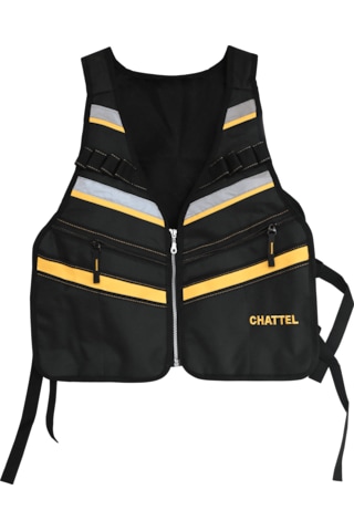 Chattel Cht-4507 Ağır Hizmet Tipi Takım Yeleği Siyah-Sarı