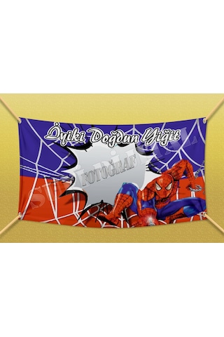 Spiderman Doğum Günü Afişi (340769277)