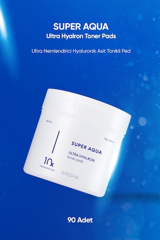 Missha 10 Farklı Hyalüronik Asit Kompleksi İçeren Arındırıcı Tonik Pad 180 G