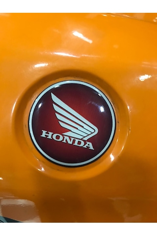 HONDA Koruma Takozu Damla Etiket Sticker Ø39 mm KIRMIZI