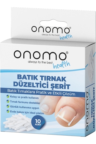 Health Batık Tırnak Düzeltici Şerit 10 Adet