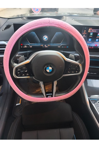 Replax Pembe Direksiyon Kılıfı Elastik 38 Cm Taşlı Diamond Pembe 1842052 Pembe