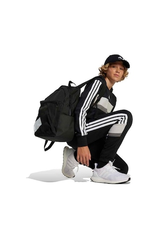 Adidas 3 Stripes Tiberio Çocuk Siyah Eşofman Altı