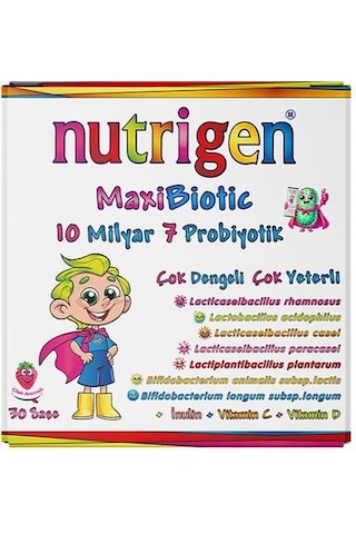 Nutrigen Maxibiotic Probiyotik 30 Saşe