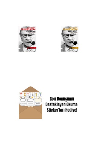 Manhattan'da Üç Oda + Ormandaki Deli + Okuma Sticker'ları