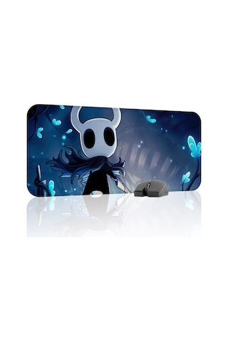 Hollow Knight Kaymaz Dikişli Kauçuk Oyuncu Mousepad V1 - 70x30 Xl Gaming Mouse Pad Fare Altlığı