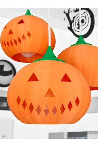 Salon Avizesi,çocuk Odası Avize,halloween,salon Avize Bal Kabağı Avize 3lü Avize Diğer
