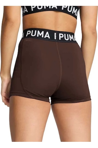Puma 52600213 Strong 3" Kadın Spor Şort Kahverengi