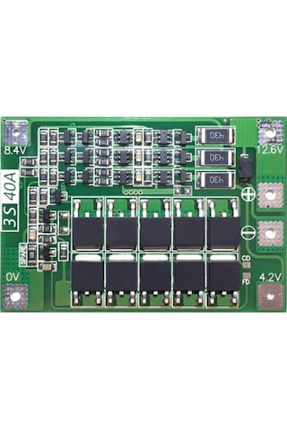 Bms 3s 40a Bms Pil Koruma Balans Kartı 18650 Lityum Li-ıon