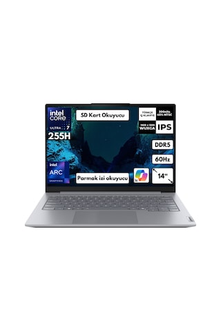 Lenovo ThinkBook 14 G8 IAL 21SJ007BTXHMF36 Ultra 7-255H 16 GB 512 GB SSD 14" W11P Dizüstü Bilgisayar
