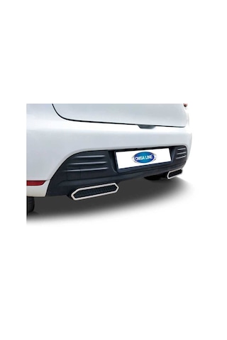 Renault Clio 4 Arka Difüzör 2 Parça 2012-2019 Arası