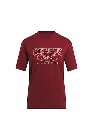 Reebok Ae Tee Bordo Kadın Kısa Kol T-shirt 000000000101943674 Bordo