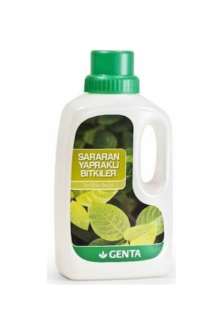 Genta Sararan Yapraklar için Sıvı Besin 500 ML. Genta Sararan Yapraklar için Sıvı Besin 500 ML.