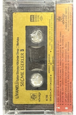 Plak Değildir Kaset Tir Kaset Livaneli Eşkıya Dünyaya Hükümdar