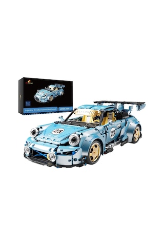 Jm Bricklayer Technic Araba Seti, 1:8 Ölçekli Spor Araba Modeli, Yetişkin Ve Çocuklar Için Parçalı Setler Çok Renkli