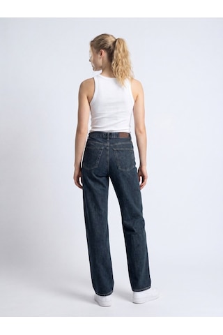 LTB Vıenne Zıp Fermuarlı Straight Dark İndigo Jean Pantolon