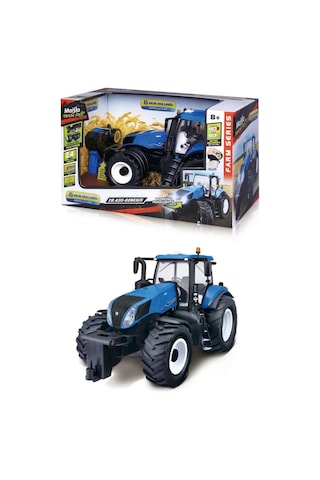 Maisto Tech Rc New Holland T8435 Genesis 1:16 Ölçek Çiftlik Serisi Uzaktan Kumandalı Traktör