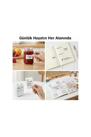 Kendinden Yapışkanlı Çocuk Kamera Baskı Kağıdı, 5'li Rulo 57x25mm Baskı Termal Kağıt Rulo