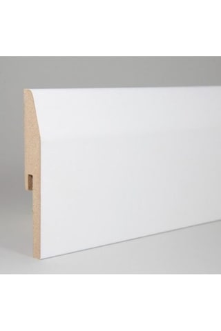 Yalı Serisi Lake Beyaz V Model 10cm Pvc Süpürgelik