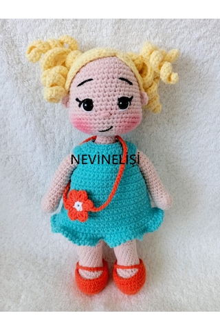 Amigurumi Balca Bebek Çok Renkli