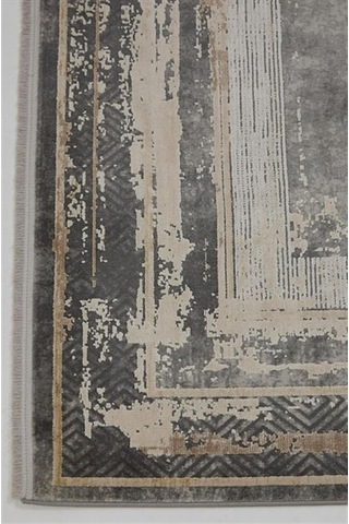 Çam Halı Naturel 1703 Gri Vizon Romans Halı Modern Desenli Makine Halısı