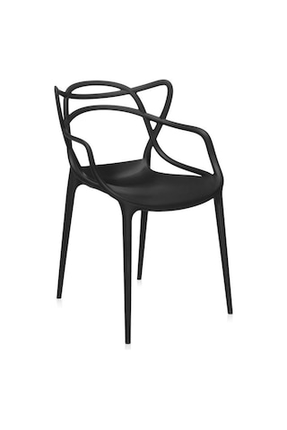 Masters Sandalye, Philippe Starck Tasarımı, Red Dot Ödüllü Siyah