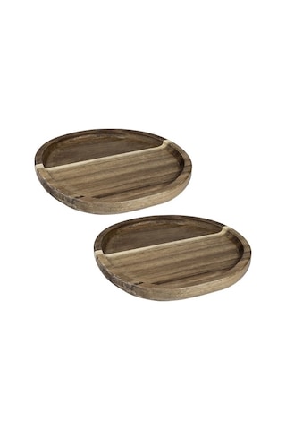 Naturalove Akasya Sunum Tabağı - 2'li