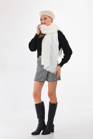 Keçe Ressam Atkı 2.li Set Ekru