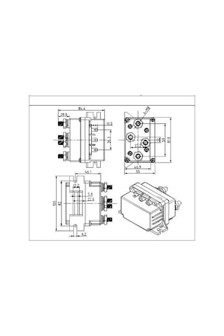 Vinç Selanoid 600a 12 V