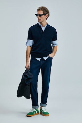 Lufian Moreno Smart Jean Erkek Pantolon Slim Fit Mavi Mavi 111200203100300 Mavi