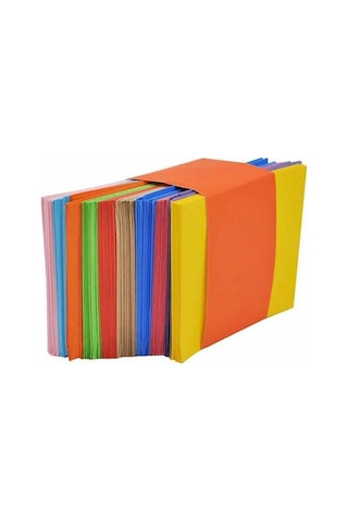 100 Adet 10 Farklı Renk 75x90mm Hediye Doğum Günü Dilekleri Zarfı