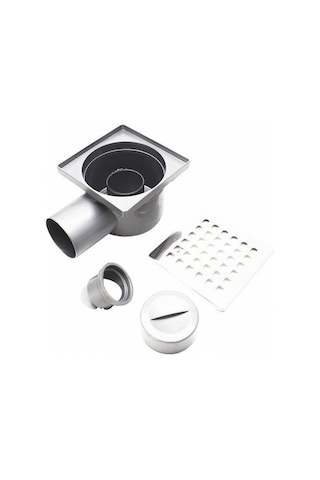 Knıtex Krom Yer Sifonu 2669 Gri