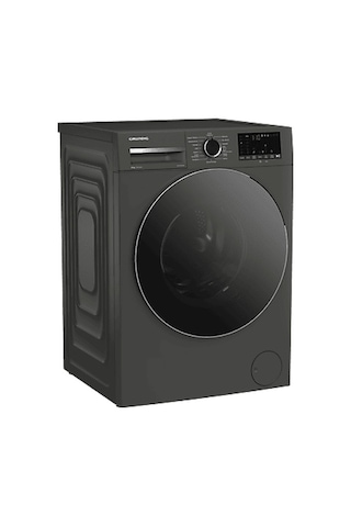 Grundig GPWM 102644 MG 10 KG 1200 Devir Çamaşır Makinesi Koyu Gri