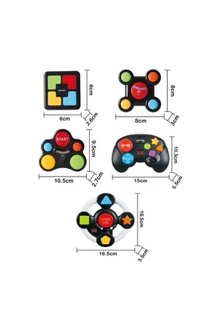 Children Educational Memory Training Game Machine, Style: Square