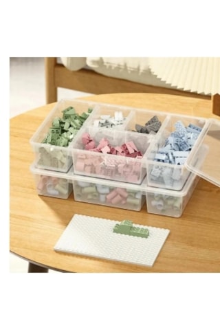 4 Adet Luna Çekmece Içi Düzenleyici Kemer Çorap Kravat Iç Çamaşır Şeffaf