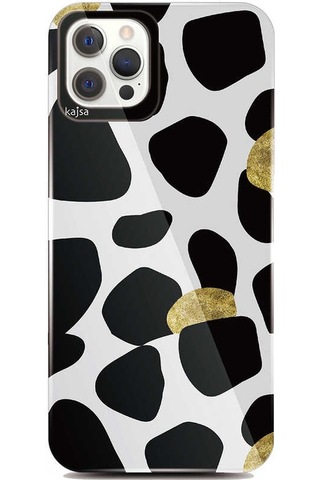 Kajsa Apple Uyumlu iPhone 12 Pro Max Kılıf Vahşi Doğa Desenli Kajsa Animal Kapak ZORE-218914