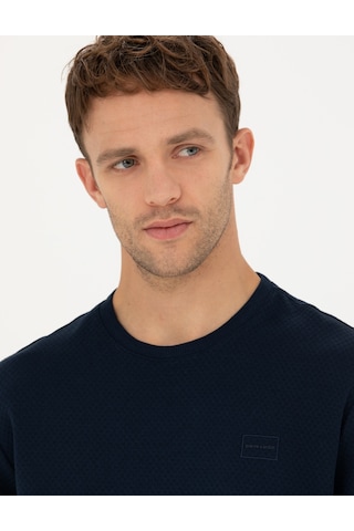 Pierre Cardin Erkek Koyu Lacivert Sweatshirt 50279557-vr100 Koyu Lacivert