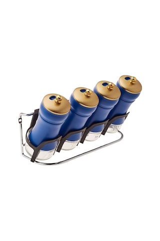 Karaca  Blue Berry 5 Parça Line Cam Baharat Takımı