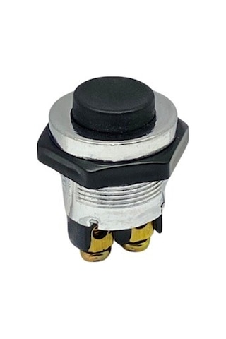 Buton Metal Vidalı 22 Mm Siyah 62970524