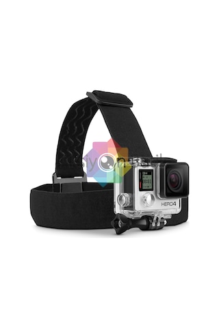 Gopro Hero 2 3 3+ 4 5 - Kafa Bandı Head Strap Çok Renkli