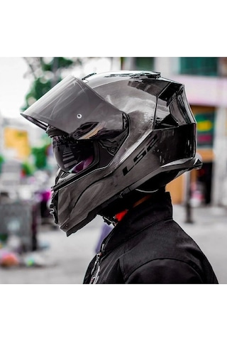 Ls2 Storm 2 Kapalı Motosiklet Kaskı Jeans