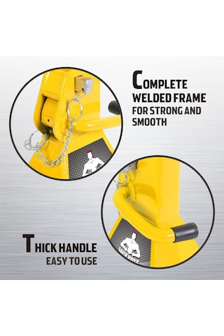 Staxx 3 Ton 4 Ayaklı Araba Kriko Standı 2 Adet Set Sehba Kriko