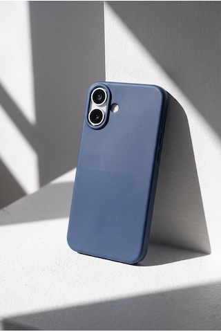 Apple iPhone 16 Plus Uyumlu Kamera Korumalı Silikon Telefon Kılıfı Darbe Emici İçi Kadife Tırtıklı Kaymaz Yüzeyli Yumuşak Kılıf-54253