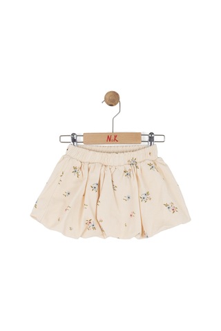 Kız Çocuk Spring Etek Nk-51603 Krem