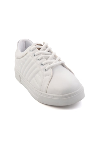Bambi Beyaz Kadın Sneaker K01729020109 Beyaz