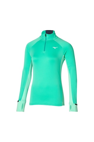 Mizuno Warmalite Kadın Yarım Fermuarlı Sweatshirt Yeşil